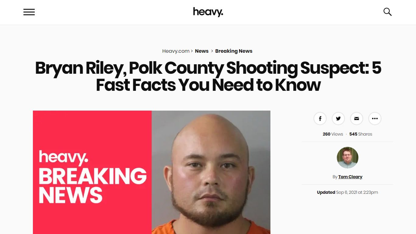 Bryan Riley: 5 Fast Facts You Need to Know | Heavy.com